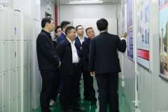 宜春市电子信息产业链招商小分队莅临乐竞网页版·网站在线入口-乐竞(中国)参观调研